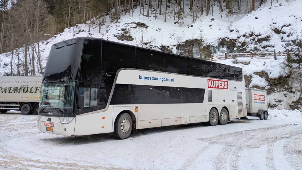 De mooiste wintersportbestemmingen voor 2026 met de touringcar